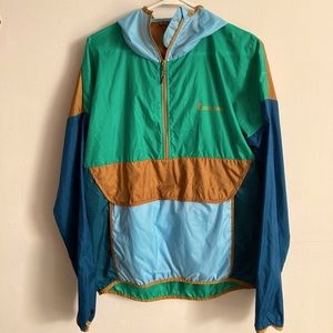 Cotopaxi Teca Half-zip Windbreaker in JUNGLE